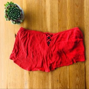 Flowy Strapless Crop Top